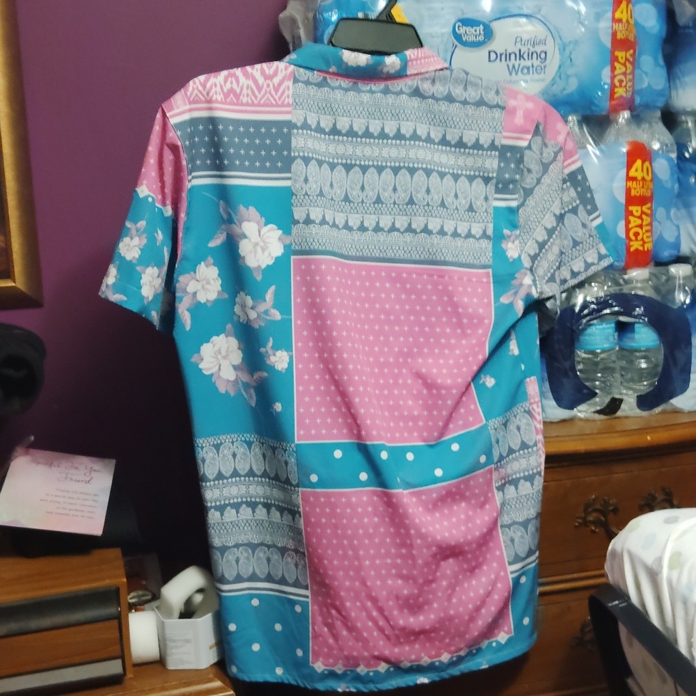 Pretty Pink Button Up - image 2